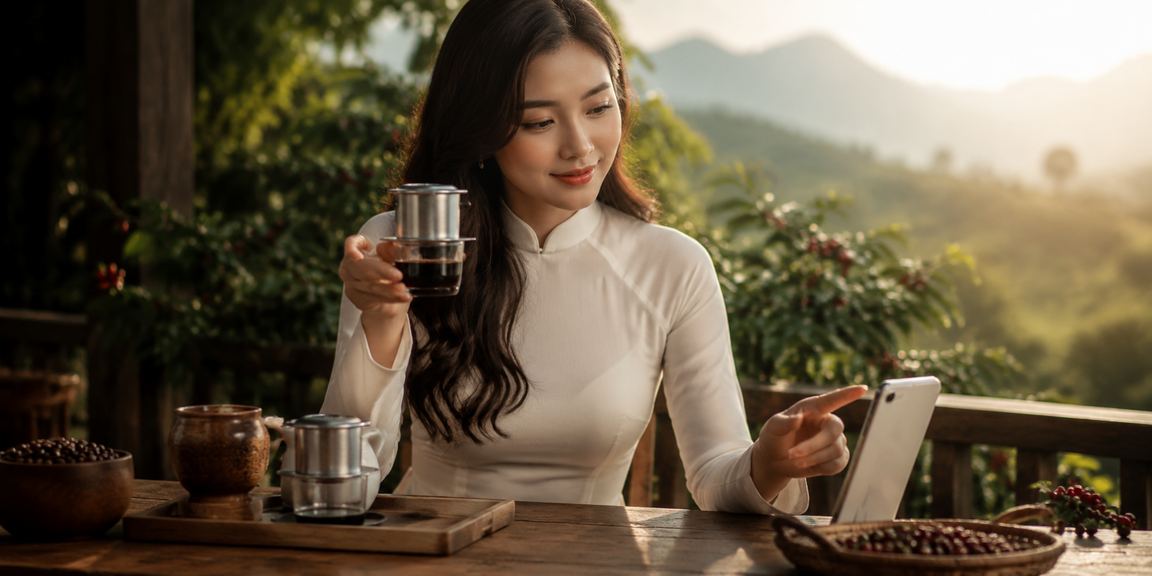 Người phụ nữ VIP tại Buôn Ma Thuột trong trang phục áo dài nhận bonus đặc biệt